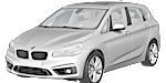 BMW F45 U2836 Fault Code